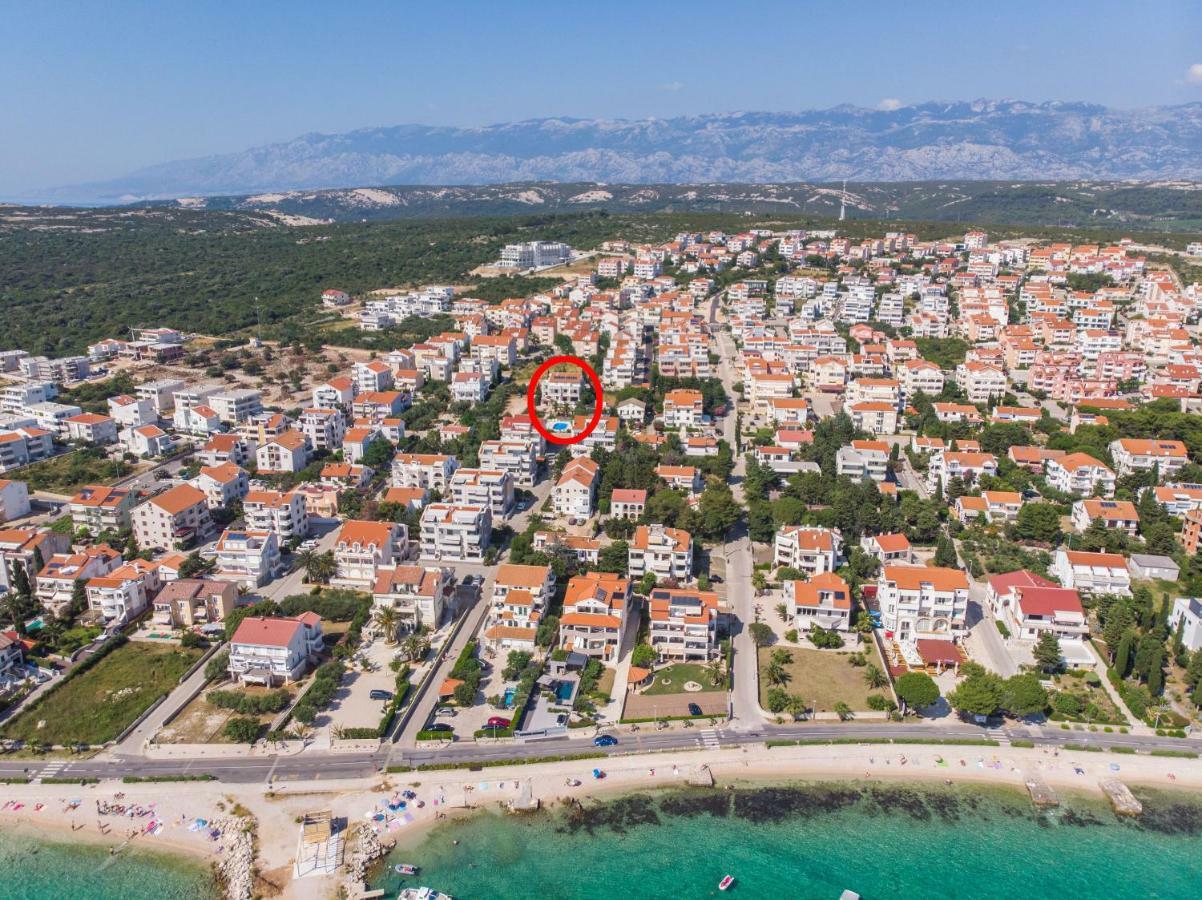Apartments Villa Daniela Novalja Kültér fotó